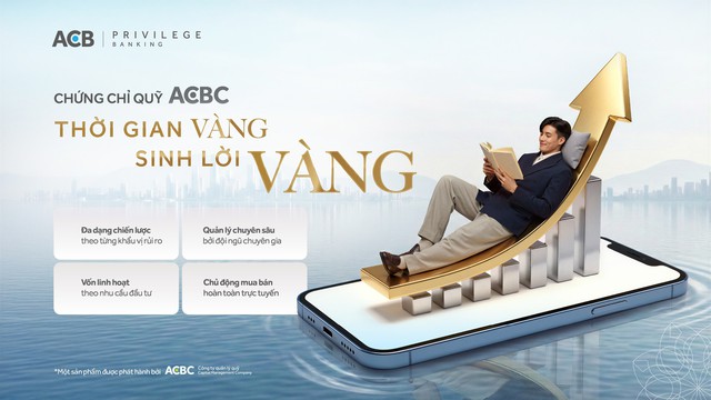 ACBC ra mắt hai sản phẩm chứng chỉ quỹ mới, mở ra hành trình "sinh lời vàng" cho nhà đầu tư - Ảnh 1.