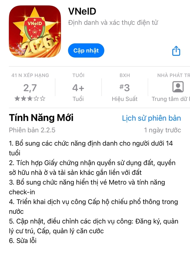 Mới nhất: Ứng dụng VNeID vừa tích hợp thêm sổ đỏ - Ảnh 1.