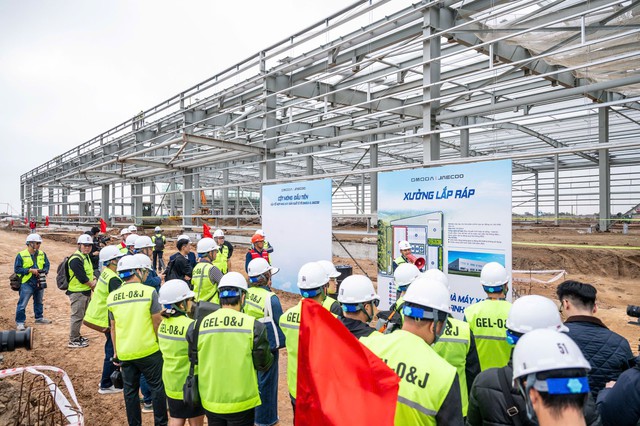 Hình ảnh mới nhất về Nhà máy ô tô Trung Quốc đầu tiên ở Việt Nam sau 3 tháng khởi công: Những chi tiết đáng chú ý- Ảnh 7.