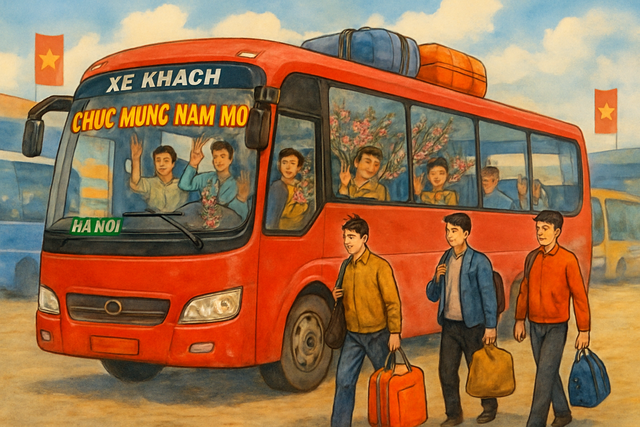 Người dân phản ánh "Giá vé xe khách tăng gấp 7 lần": Cục Đường bộ nói gì?- Ảnh 1.