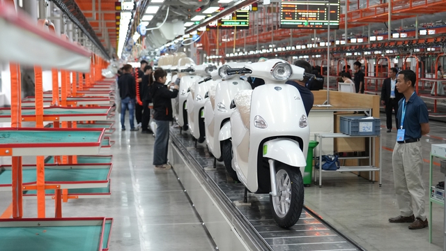Một thương hiệu xe máy điện Trung Quốc vừa khánh thành nhà máy 100 triệu USD tại Bắc Ninh, công suất 1 triệu xe mỗi năm - Ảnh 5.