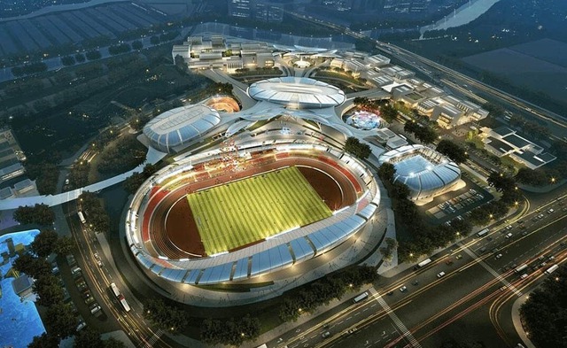 Đại dự án 145.000 tỷ đồng của Sun Group có sân vận động 70.000 chỗ ngồi có chuyển biến gì sau hơn 1 tháng động thổ?- Ảnh 1. Đại dự án 145.000 tỷ đồng của Sun Group có sân vận động 70.000 chỗ ngồi có chuyển biến gì sau hơn 1 tháng động thổ?- Ảnh 1.