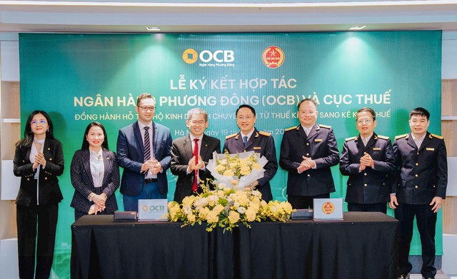 OCB hợp tác cùng Cục thuế hỗ trợ hộ kinh doanh chuyển đổi từ thuế khoán sang kê khai thuế - Ảnh 2.