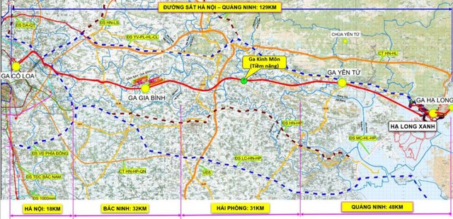 Siêu dự án đường sắt tốc độ cao 5,6 tỷ USD, đi qua 4 tỉnh thành do “tân binh” của tỷ phú Phạm Nhật Vượng đầu tư chủ yếu đi trên cao - Ảnh 1.