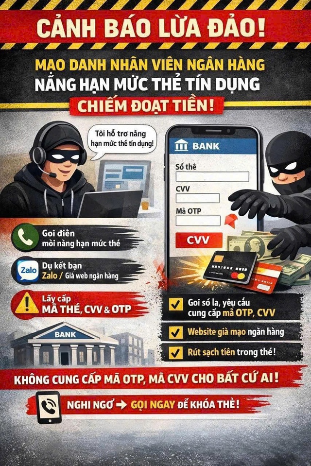 Cảnh báo chiêu lừa đảo mới nhắm vào người dùng thẻ tín dụng - Ảnh 1.