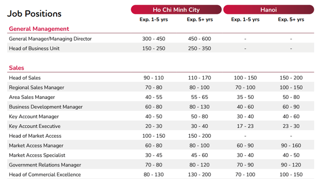 Lộ diện ngành nghề có mức lương cao nhất Việt Nam, có vị trí lên tới 800 triệu đồng - Ảnh 4.