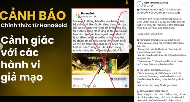 Tiệm vàng HanaGold 3 lần lên tiếng, nhưng điều nhà đầu tư quan tâm nhất chưa rõ câu trả lời - Ảnh 1.