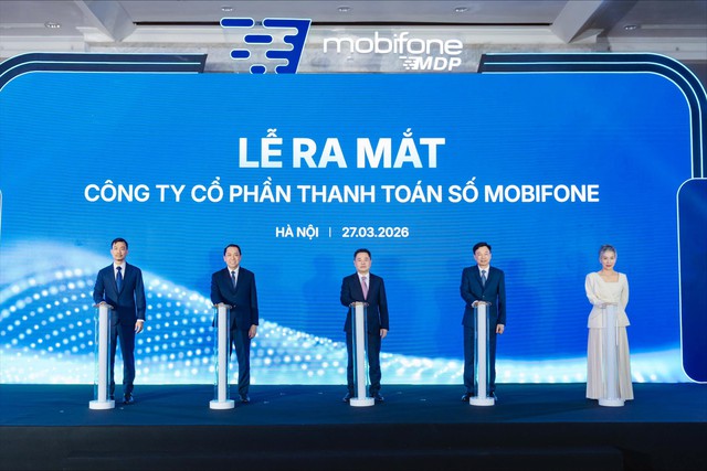 Công ty CP Thanh toán số MobiFone - MDP chính thức ra mắt, định hình hạ tầng thanh toán số thế hệ mới tại Việt Nam - Ảnh 1.