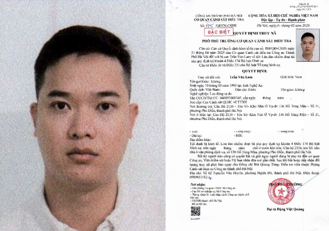 Vụ án lừa đảo liên quan MrPips: Truy nã một đối tượng là quản lý trong đường dây - Ảnh 1.