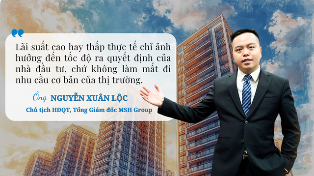 Lãi suất bất động sản tăng, Chủ tịch MSH Group cho rằng nhu cầu nhà ở vẫn rất lớn, bối cảnh hiện nay khác 2023 - Ảnh 1.