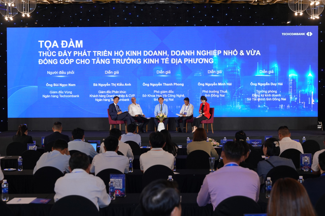 Techcombank thúc đẩy chuyển đổi số và tiếp cận tài chính cho Doanh nghiệp và Hộ kinh doanh tại tỉnh Đồng Nai - Ảnh 1.