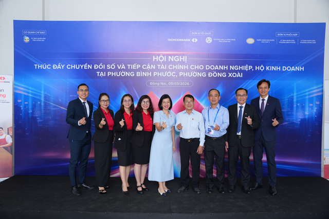 Techcombank thúc đẩy chuyển đổi số và tiếp cận tài chính cho Doanh nghiệp và Hộ kinh doanh tại tỉnh Đồng Nai - Ảnh 2.
