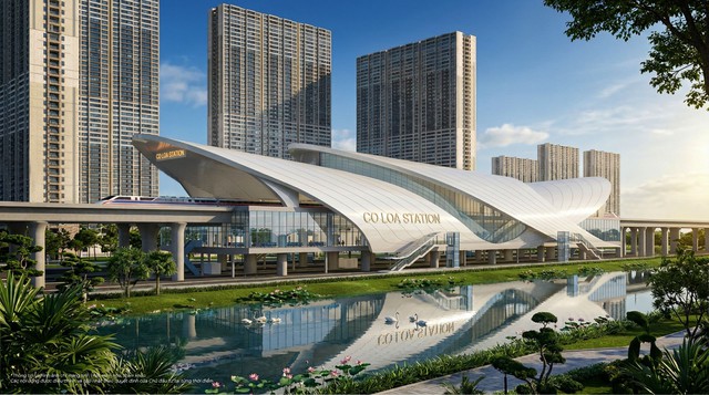 Vingroup của Tỷ phú Phạm Nhật Vượng khởi công tuyến đường sắt tốc độ cao Hà Nội - Quảng Ninh 147.000 tỷ đồng - Ảnh 1.