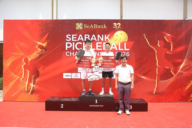 SeABank Pickleball Championship 2026: 416 VĐV tranh tài, gây quỹ từ thiện gần 620 triệu đồng cho giáo dục và môi trường - Ảnh 6.