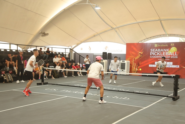 SeABank Pickleball Championship 2026: 416 VĐV tranh tài, gây quỹ từ thiện gần 620 triệu đồng cho giáo dục và môi trường - Ảnh 1.