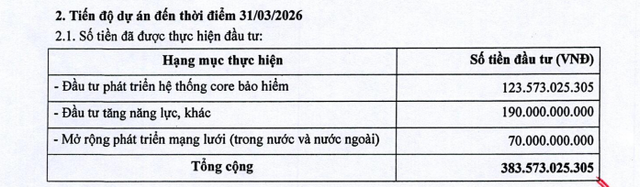 MIC chưa sử dụng hết số tiền từ đợt chào bán cổ phiếu năm 2019 - Ảnh 1.