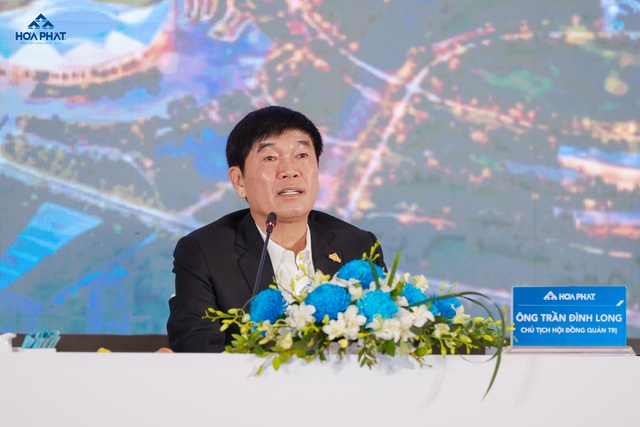 Nói về đối thủ cạnh tranh VinMental, Xuân Thiện, tỷ phú Trần Đình Long tuyên bố: 'Ai ra cứ ra, cạnh tranh với Hòa Phát không phải dễ' - Ảnh 1.