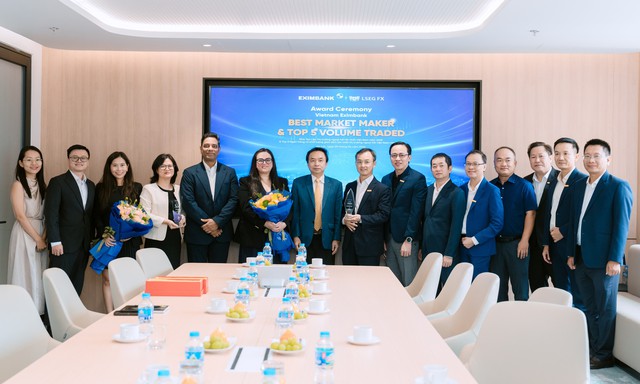 Eximbank được LSEG trao giải cao nhất “Best Market Maker”, khẳng định năng lực trên thị trường ngoại hối - Ảnh 2.