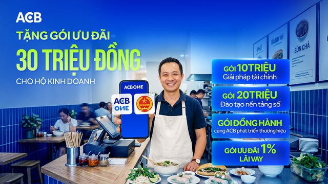 CEO ACB: “Nếu chỉ dừng ở việc hỗ trợ tuân thủ, chúng ta mới giải được một nửa bài toán. Nửa còn lại là giúp hộ kinh doanh tăng trưởng.” - Ảnh 1.