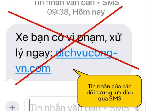 Cảnh báo chiêu trò lừa đảo 'phạt nguội' qua website giả mạo dịch vụ công - Ảnh 1.