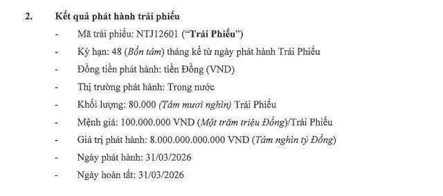 Doanh nghiệp kín tiếng 'hút' 8.000 tỷ đồng trái phiếu chỉ trong một ngày - Ảnh 1.