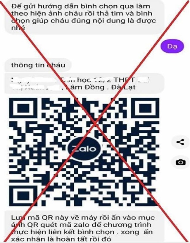 Cẩn trọng khi quét mã QR trên Zalo - Ảnh 1.