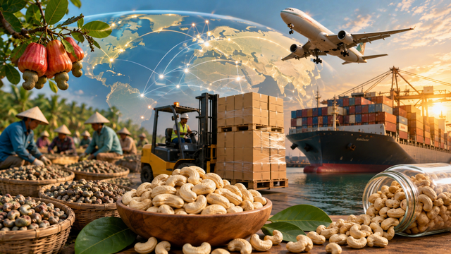 Nghịch lý tỷ USD nhập khẩu hạt điều: Việt Nam đang bước vào kỷ nguyên "Đế chế thương mại" toàn cầu? - Ảnh 1.