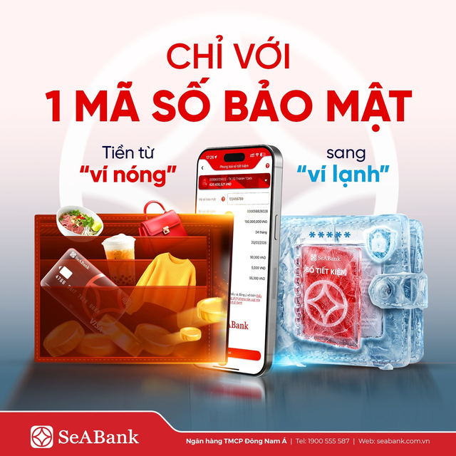 SeABank tăng lớp bảo vệ tiền gửi online trước lừa đảo công nghệ cao - Ảnh 1.