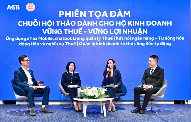 ACB: Hộ kinh doanh có thêm trợ lý AI trong quá trình kê khai thuế - Ảnh 1.