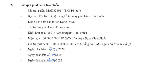 7.500 tỷ đồng trái phiếu 'đổ' về một doanh nghiệp bất động sản - Ảnh 1.