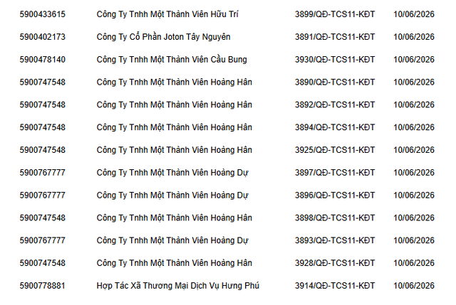 Cơ quan Thuế thông báo: Phong tỏa tài khoản ngân hàng với những ai nằm trong danh sách sau - Ảnh 2.