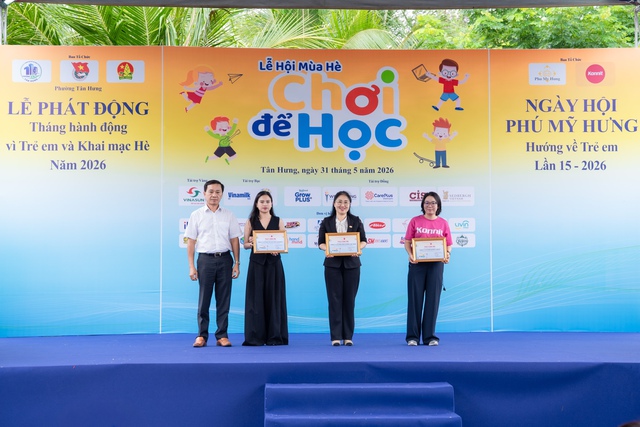 Vinamilk mang không gian trải nghiệm và dinh dưỡng đến ngày hội "Phú Mỹ Hưng hướng về trẻ em" - Ảnh 5.