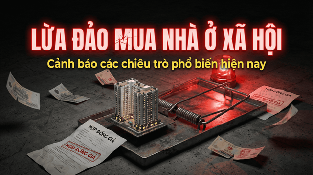 Xuất hiện thủ đoạn lừa đảo nhắm vào người có nhu cầu mua nhà ở xã hội - Ảnh 1.
