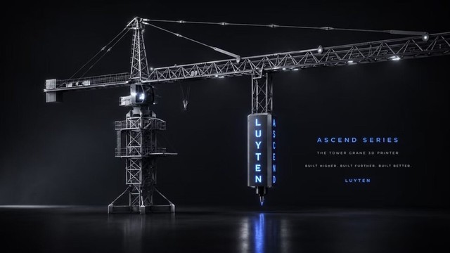 Cách mạng hóa ngành xây dựng: Cần cẩu tháp biến hình thành robot in 3D - Ảnh 1.
