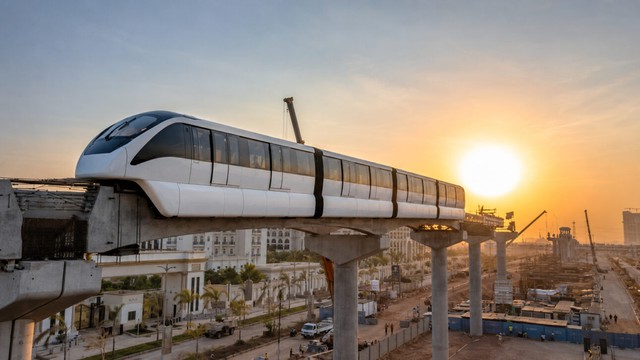 Cairo và thách thức kỹ thuật trong dự án đường sắt một ray 5,5 tỷ USD - Ảnh 2.