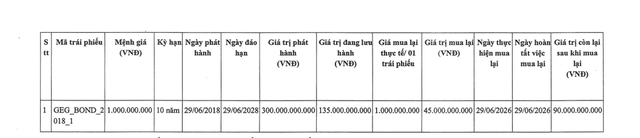 Điện Gia Lai tiếp tục mua lại một phần trái phiếu - Ảnh 1.