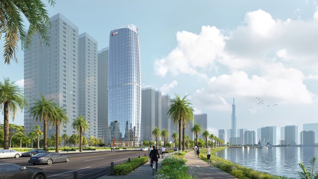 Một ngân hàng xây tòa nhà trụ sở gần 12.000 tỷ tại TP.HCM - Ảnh 1.