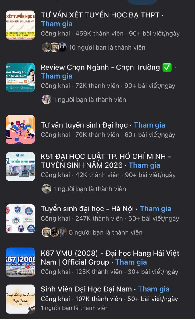 Cảnh giác chiêu lừa 'hỗ trợ xét tuyển đại học' trên mạng xã hội - Ảnh 1.