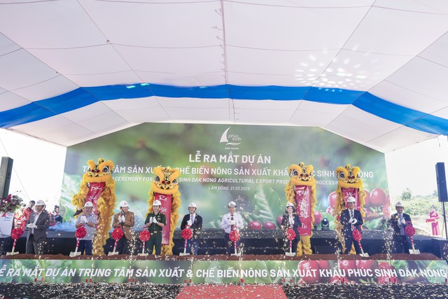 Việt Nam vừa sở hữu một trung tâm sản xuất và chế biến nông sản quy mô lớn: Công suất 50.000 tấn cà phê & 15.000 hạt tiêu, dự kiến mang về doanh thu nghìn tỷ USD - Ảnh 1.