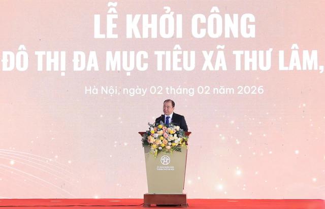 Hà Nội giao 156ha đất đợt 1 làm Dự án Khu đô thị đa mục tiêu tại xã Thư Lâm - Ảnh 1.