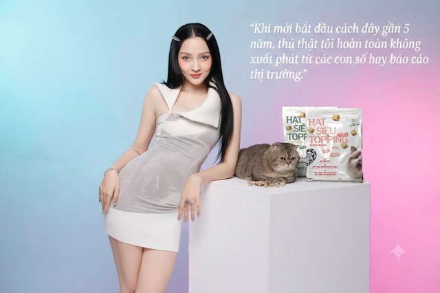 Bảo Anh, từ ca sĩ đến co-founder thương hiệu pet food: Điểm bắt đầu của tôi không phải từ con số, mà từ tình yêu thương thú cưng - Ảnh 1.