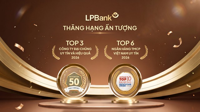 LPBank lập cú đúp thăng hạng, khẳng định vị thế ngân hàng tư nhân hàng đầu - Ảnh 3.