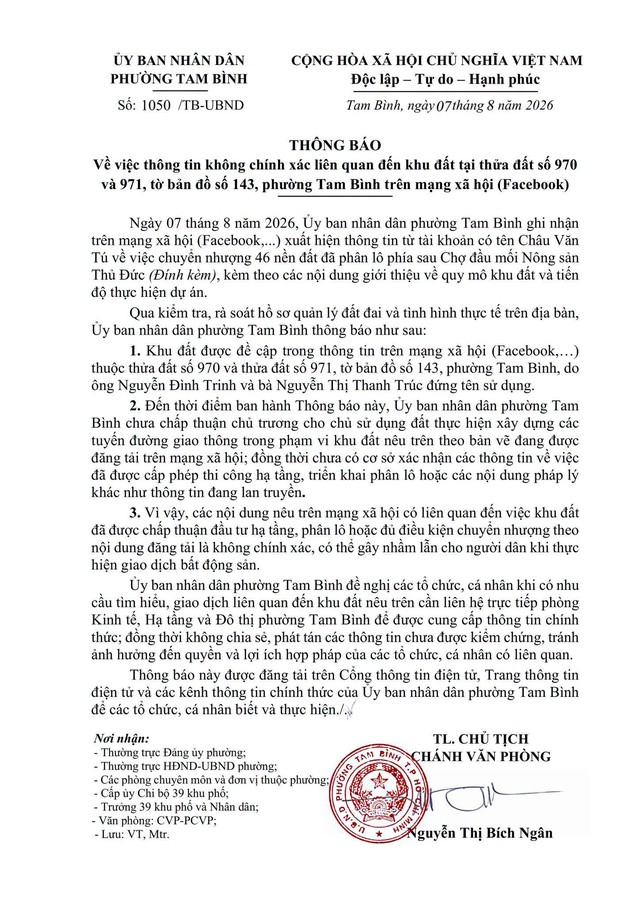 Từ vụ rao bán 46 nền đất 'fake' bị lộ tẩy tại TP.HCM, chuyên gia chỉ cách soi bản chất các 'dự án ma'   - Ảnh 1.