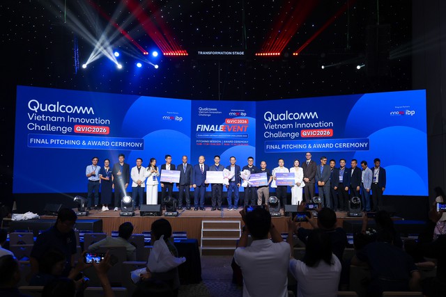 5 startup giành giải tại thử thách đổi mới sáng tạo Qualcomm Việt Nam 2026 - Ảnh 1.
