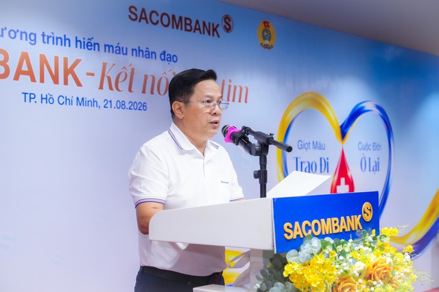 "Kết nối trái tim" và hành trình 14 năm Sacombank trao giọt hồng sẻ chia sự sống - Ảnh 2.