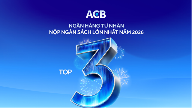 ACB đóng góp 5.800 tỷ đồng vào ngân sách Nhà nước, Top 3 Khối ngân hàng tư nhân - Ảnh 1.