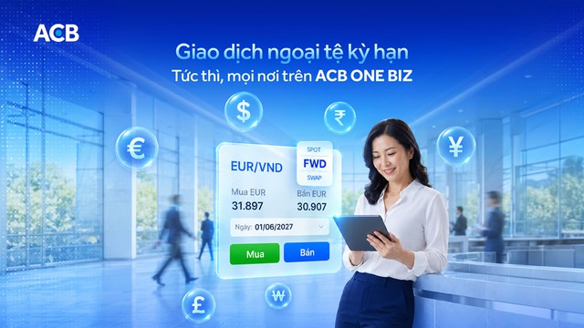 ACB mang trải nghiệm ngoại hối toàn diện hơn trên ACB ONE BIZ - Ảnh 2.