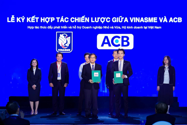 Ngay sau chỉ đạo của Thủ tướng, ACB bắt tay VINASME hỗ trợ doanh nghiệp khơi thông nguồn lực - Ảnh 1.