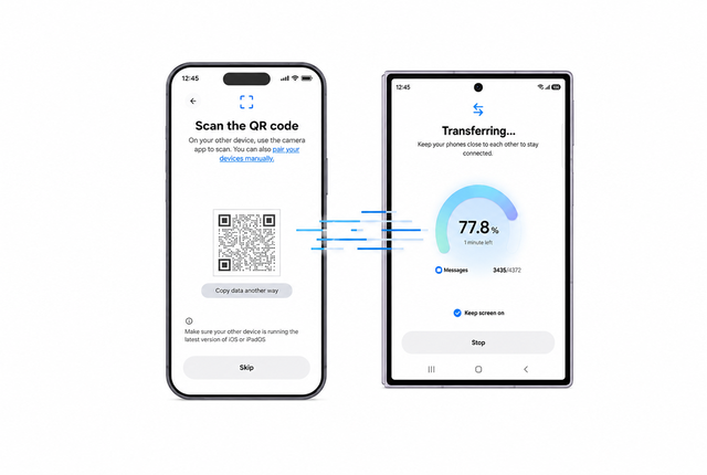  Galaxy Z Fold8 và cách đơn giản hóa việc chuyển dữ liệu từ điện thoại cũ - Ảnh 1.