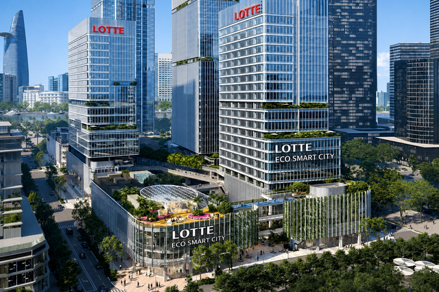 Nộp đủ hơn 17.500 tỷ, dự án bất động sản mà Lotte từng 'quay xe' có bước ngoặt lớn- Ảnh 1.